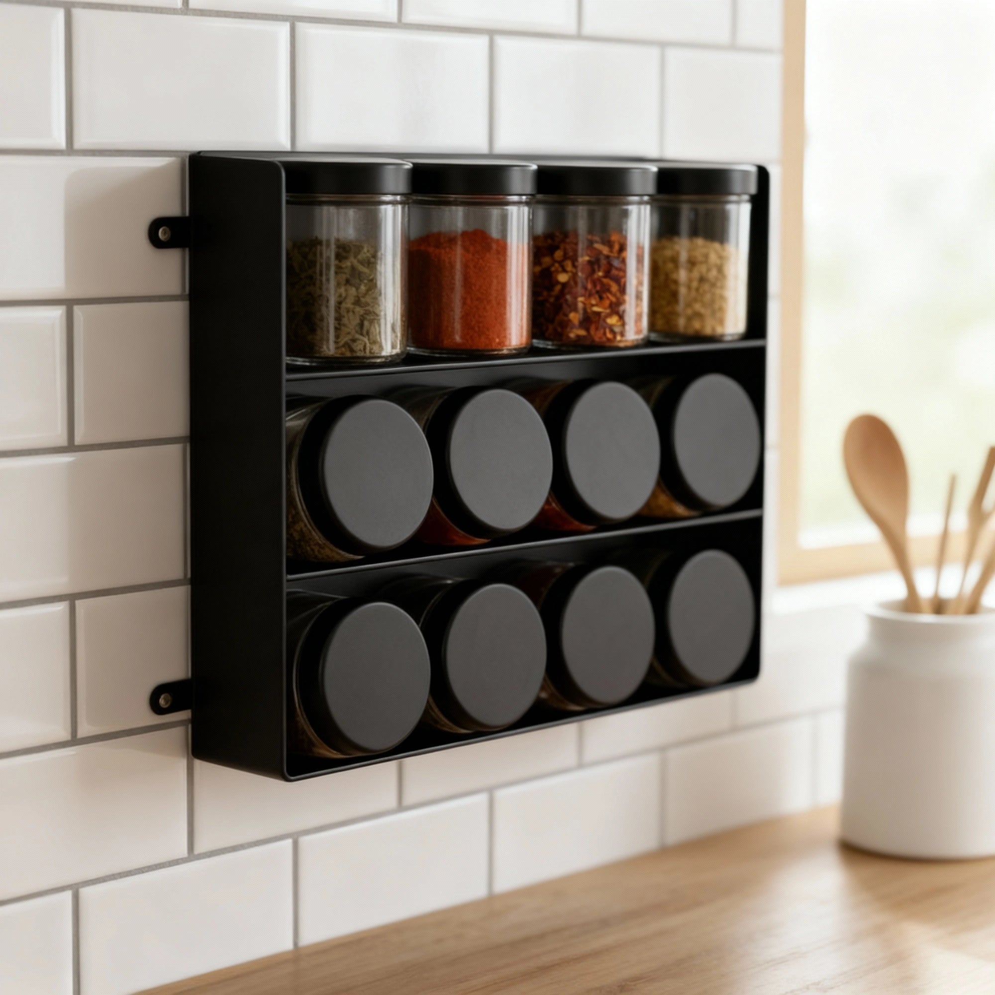 Magnetisches Gewürzregal